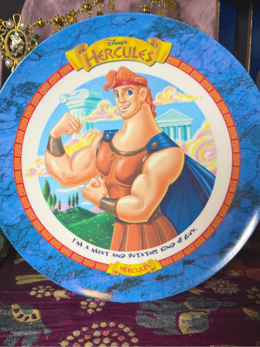 Hercules Vintage 1997 McDonald’s Collectible Plastic Plate